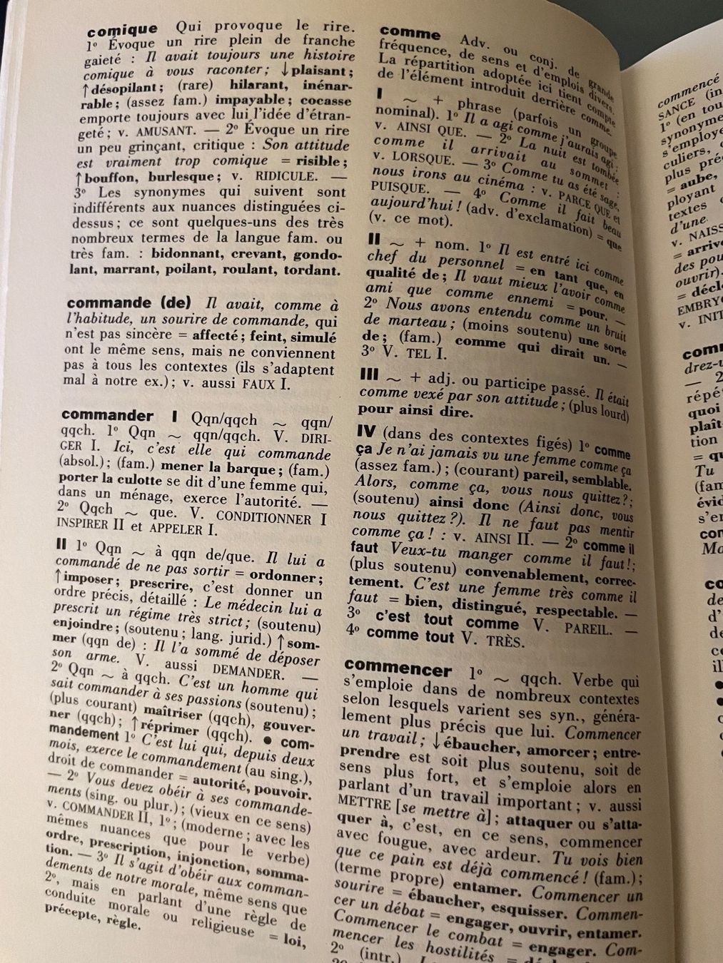 Libri: Dictionnaire synonymes Larousse relié – Usato da Genève venduto da lailas_things 3