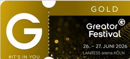Greator Festival 2026 GOLD Tickets | 2 Tage