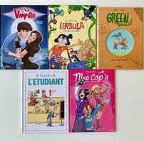 Lot de 5 BDs pour adolescents