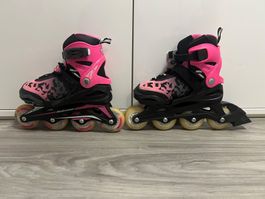 Rollerblades Bladerunner Mädchen Einstellbar Grösse 29-33