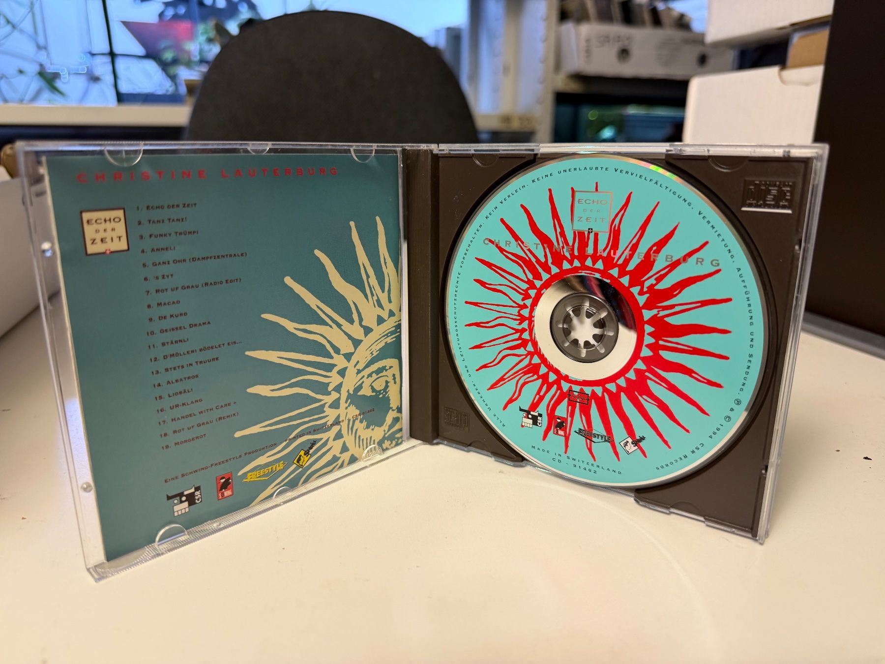 CDs: Christine Lauterburg - Echo der Zeit - HD23D – Gebraucht aus Küsnacht ZH von Jazztilldawn 2