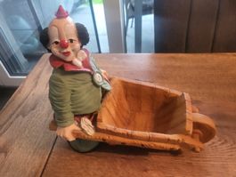 Clown Figur Handbemalen