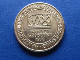 MEDAILLE BRANDENBURGER TOR, WANDERGROSCHEN 1990