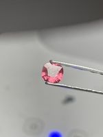 Pink Spinel Gemstone, cushion cut, 1.05