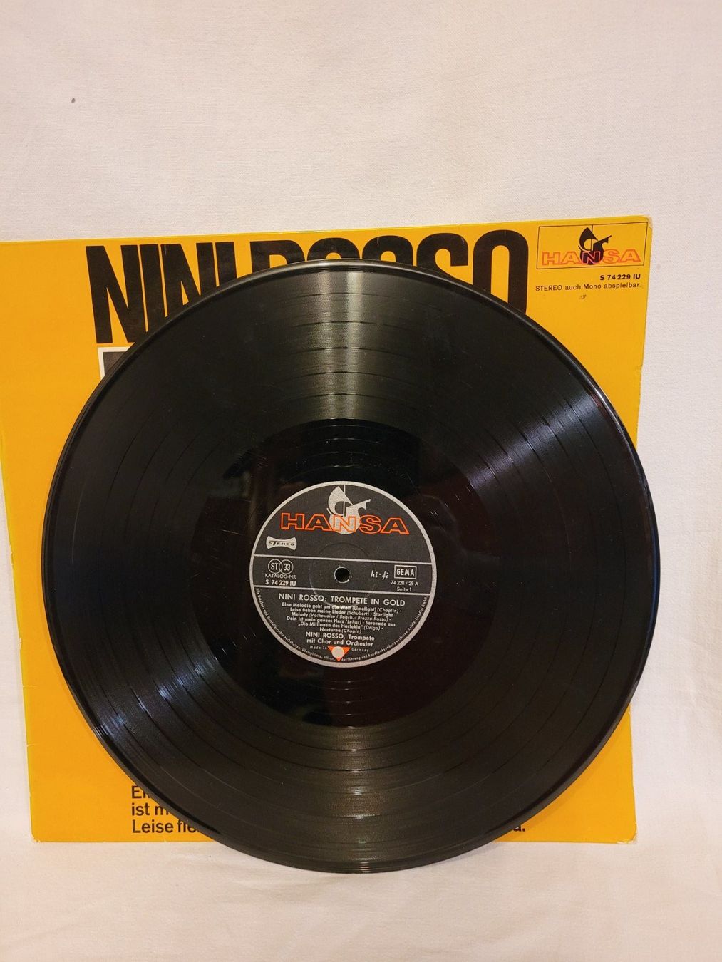 Dischi in vinile: Nini Rosso: "Trompette in Gold" - Vinyle LP – Usato da La Chaux-de-Fonds venduto da reu_kx5l 1
