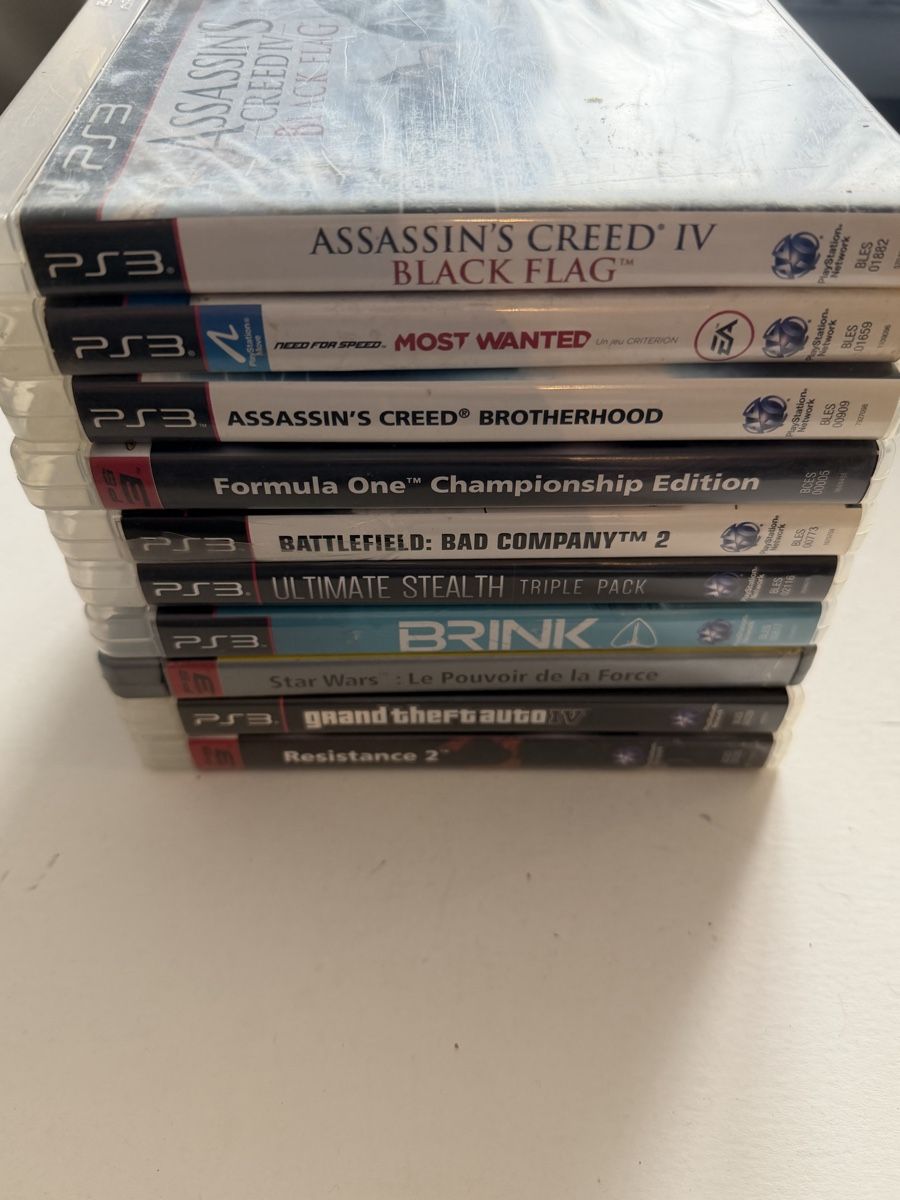 Sony Console: PlayStation 3 + 10 Jeux + Manette – Usato da Genève venduto da sho_67qj 8