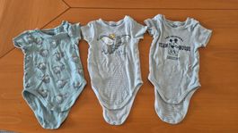 Lot de 3 bodys Disney, manches courtes, taille 86