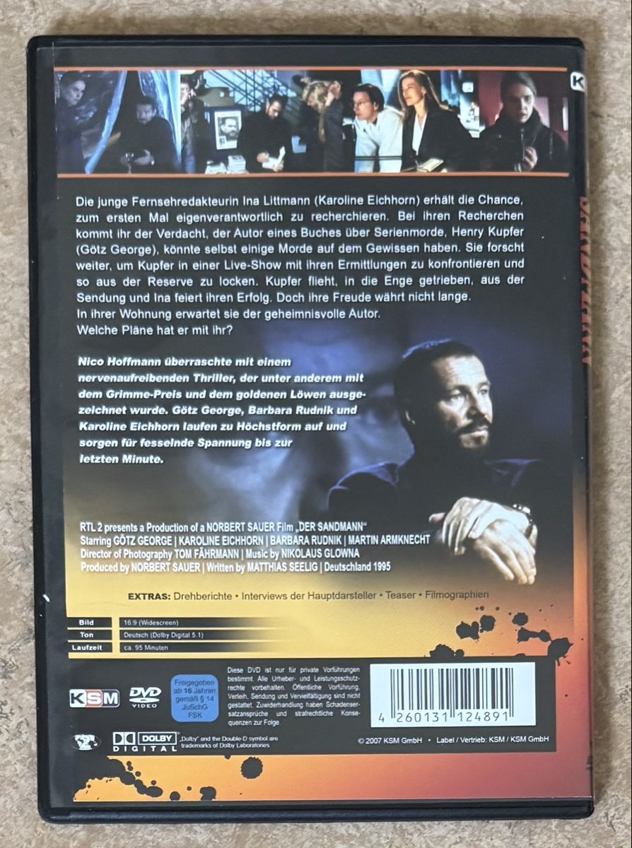 Alle DVDs: DER SANDMANN – Neu (gemäss Beschreibung) aus Dietikon von AndreaSch01 1