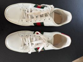 Gucci Ace Sneakers mit Bienenstickerei- Gr. 40 - Original