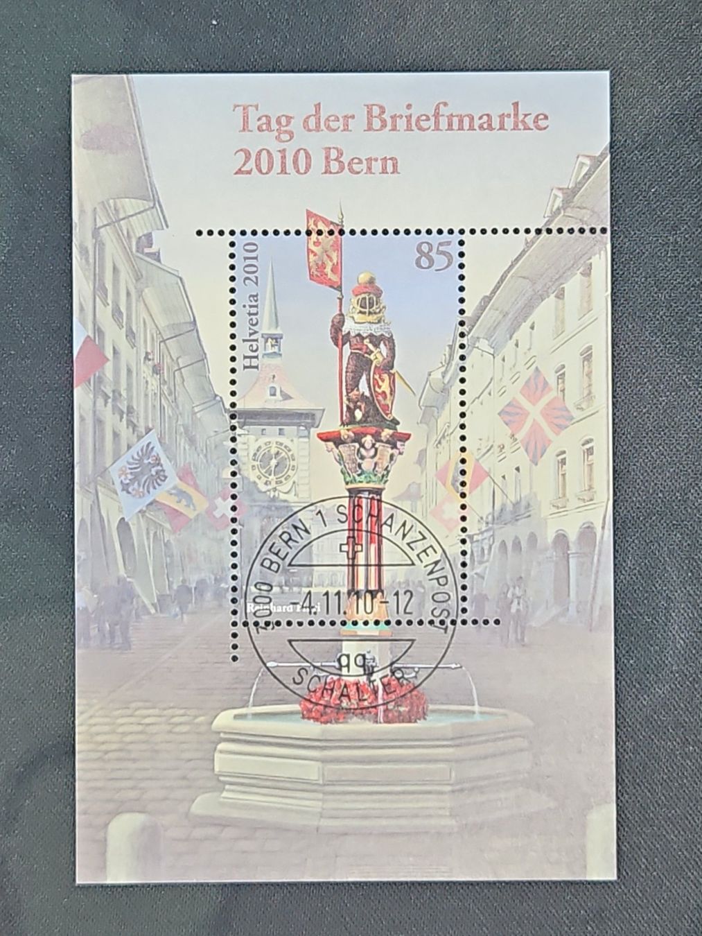Tutti i francobolli: CL01 Bloc Timbre Suisse 2010 – Usato da Cousset venduto da Patrick_Collections