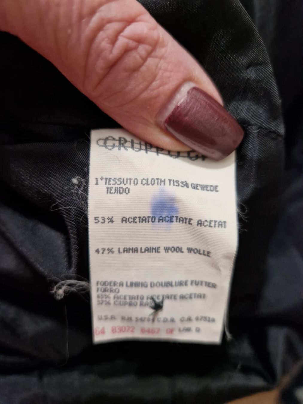 Giacche: Klassischer Blazer von MANI, Grösse 46, neuwertig – Nuovo (secondo la descrizione) da Hittnau venduto da Katzenherz 6