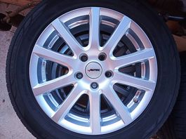 Cerchi in lega Autec 6,5JX16H2 ET50 5x112 con gomme estive