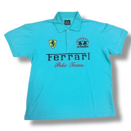 La Martina Ferrari streetwear summer polo (ralph lauren 90s)