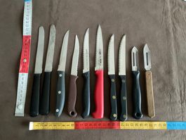 10–teilig, Messer, Rüster