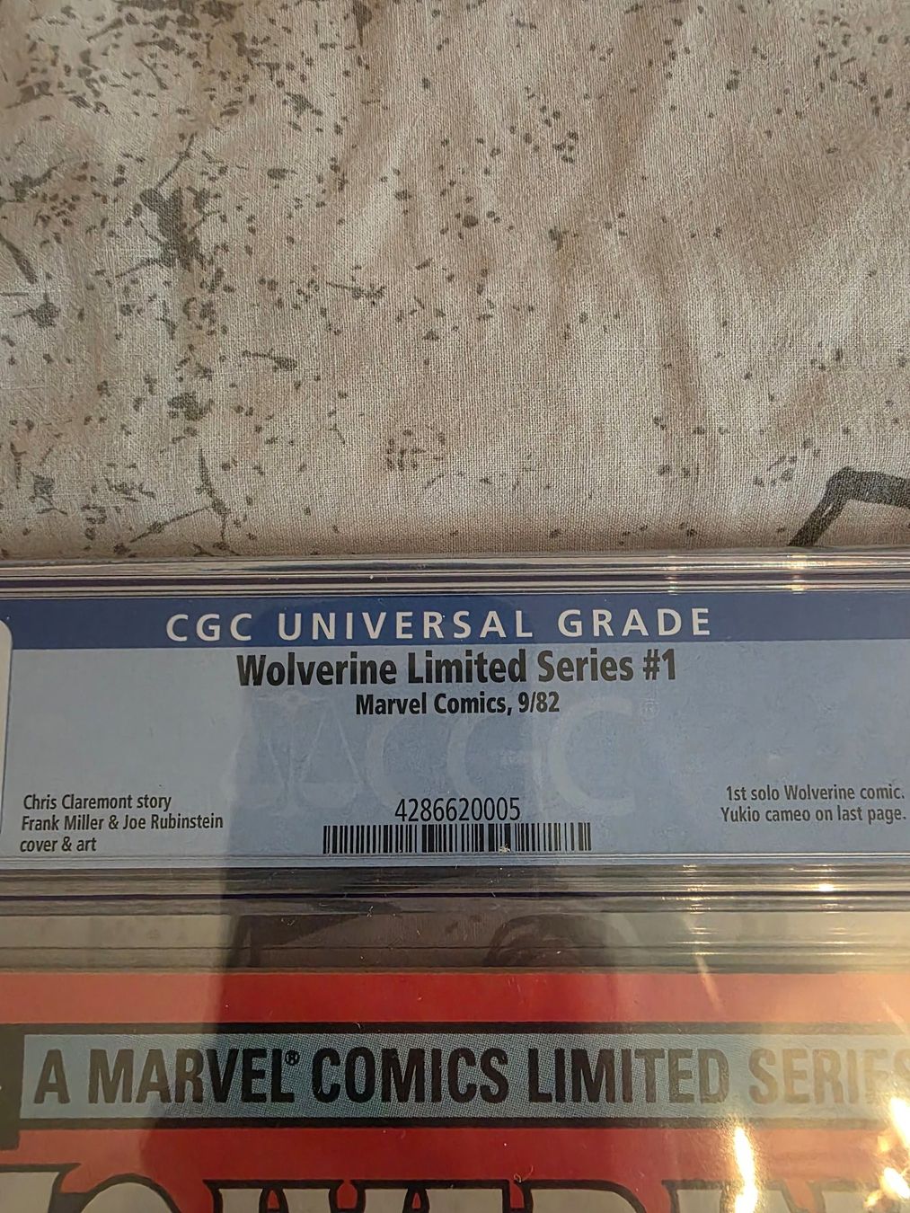 Fumetti: Wolverine Limited Series #1 CGC 9.6 – Nuovo e nell'imballaggio originale da Zürich venduto da Sams_FunkoandComics_ 2