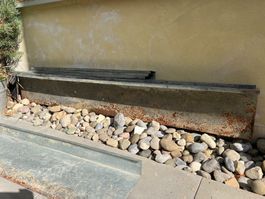 Schneckenzaun/ Mauer Metall 4x1m, 2x1.70