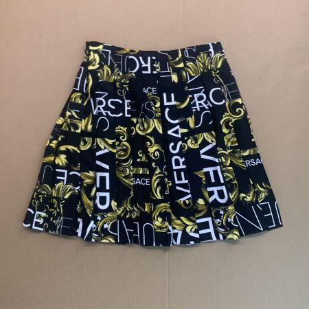 Versace Jeans – bedruckter Plisseerock, Größe S/M