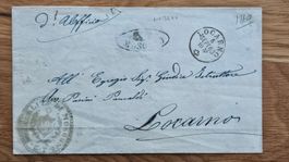 TI Mosogno - seltener Strahlenstempel 1863 für nur 40.--