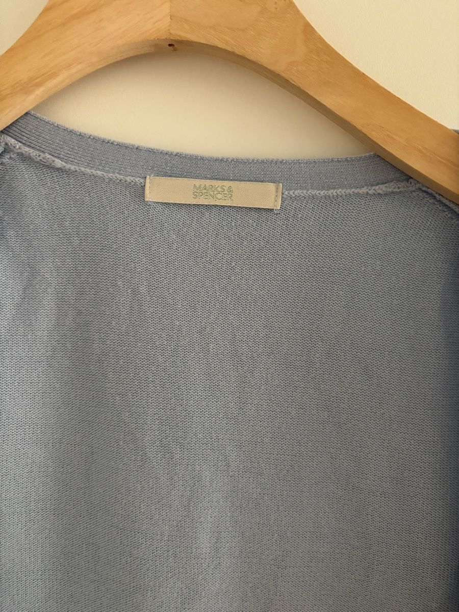 Maglioni & Felpe: Marks & Spencer Cardigan Blue Color – Usato da Luzern venduto da aloevira 2