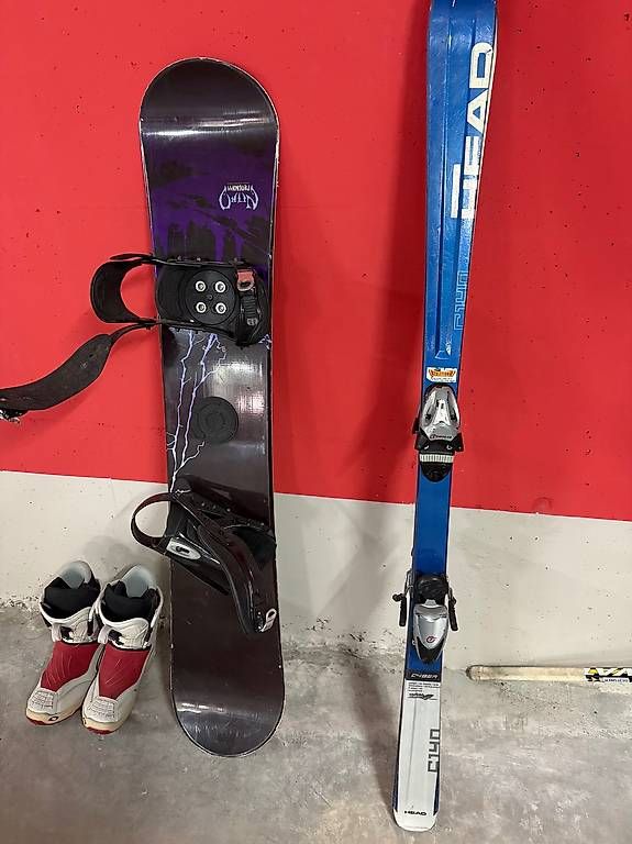 Skis: Snowboard Nitro Phoenix + Boots und/oder Ski Head C140 – Gebraucht aus Gersau von coc_qby5 1