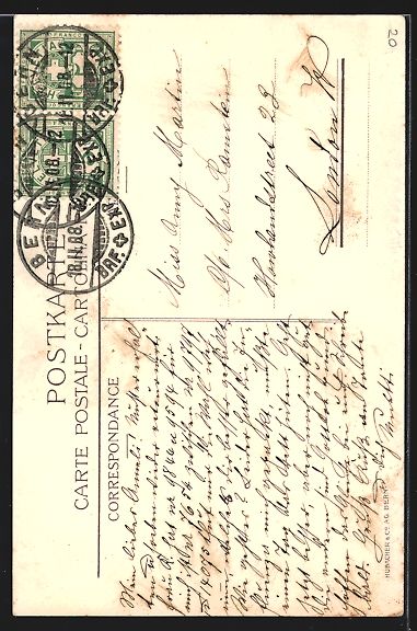 Cartoline postali: Künstler-AK Gurtendorf, Teilansicht – Usato da Berlin venduto da bartko-reher 1