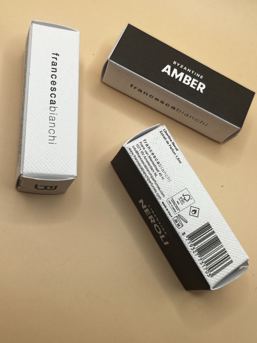 Profumi & Eau de Toilette: NICHE EXDP 3 x 1,5ml by Francesca Bianchi – Nuovo e nell'imballaggio originale da Genève venduto da StaceyH 7