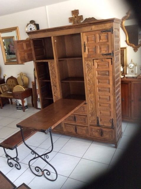 Armadi: Bretonischer Schrank, 1890 Spanien – Usato da Thalwil venduto da Designer50 4