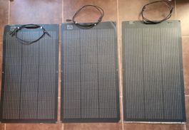 3 x 100 Watt EcoFlow Solar Solarpanel Camper Balkonkraftwerk