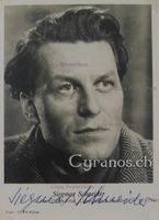 Siegmar Schneider (1916-1995) Schauspieler - sign. Foto