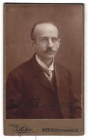 Fotografie J. Hofer, Wien, Portrait Joh.