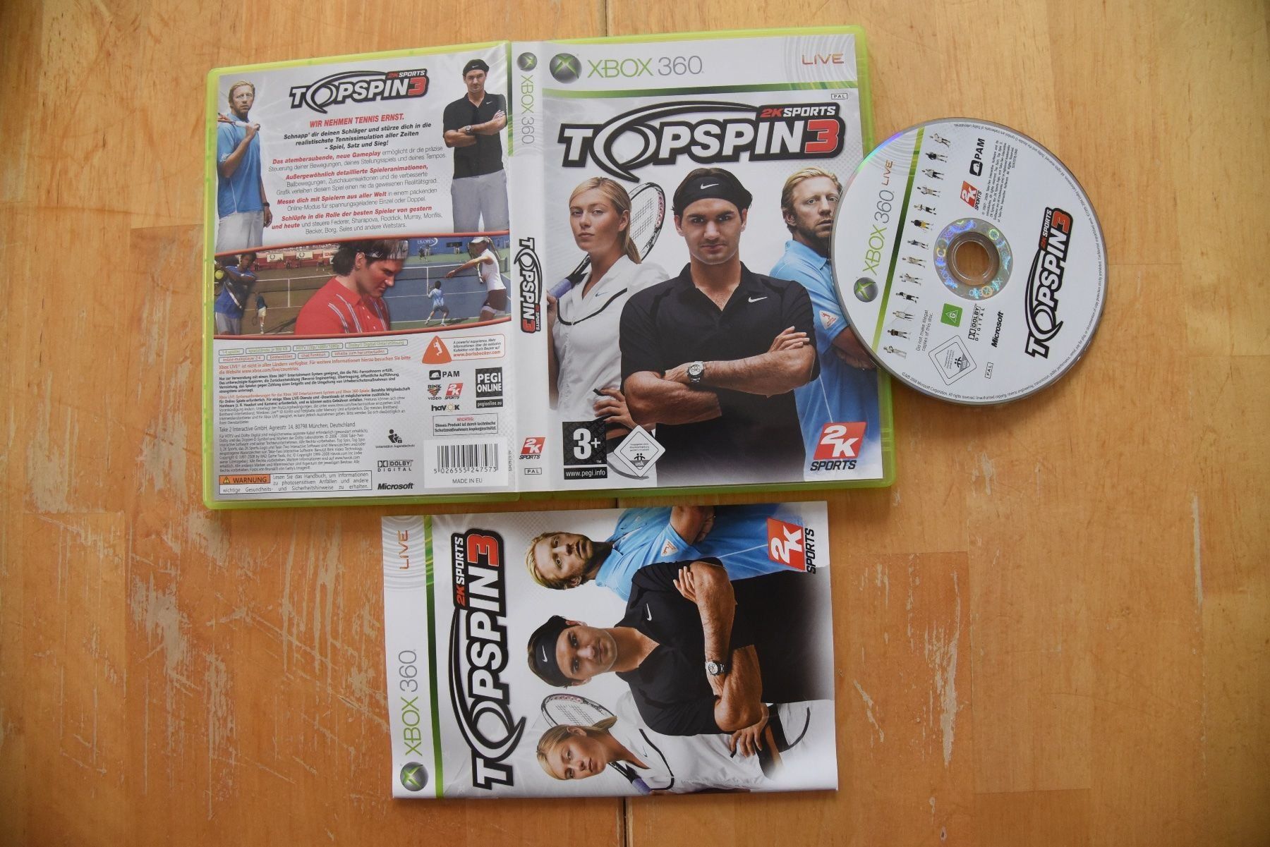 Giochi: Top Spin 3 (CIB) – Usato da Frenkendorf venduto da Fionchen