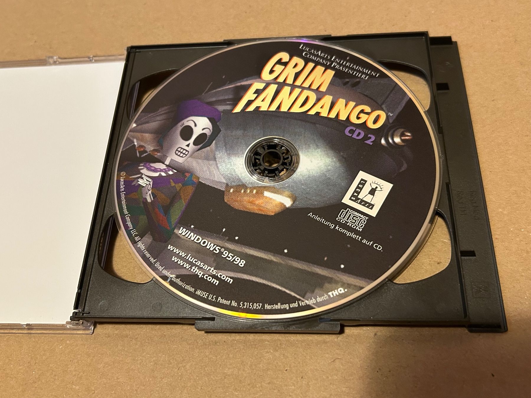 Giochi: Grim Fandango (PC, 2 CD) – Usato da Biasca venduto da BagOfTruth 4