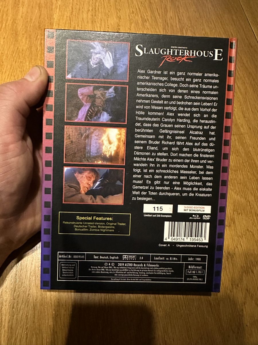 Alle DVDs: Slaughterhouse Rock mediabook ￼ – Gebraucht aus Benken ZH von Audi-erich 1