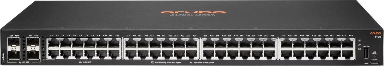 Hubs & Switches: Aruba 6100 48G 4SFP+ Switch – Neuf avec emballage d'origine à Tübach par Gaelli_S
