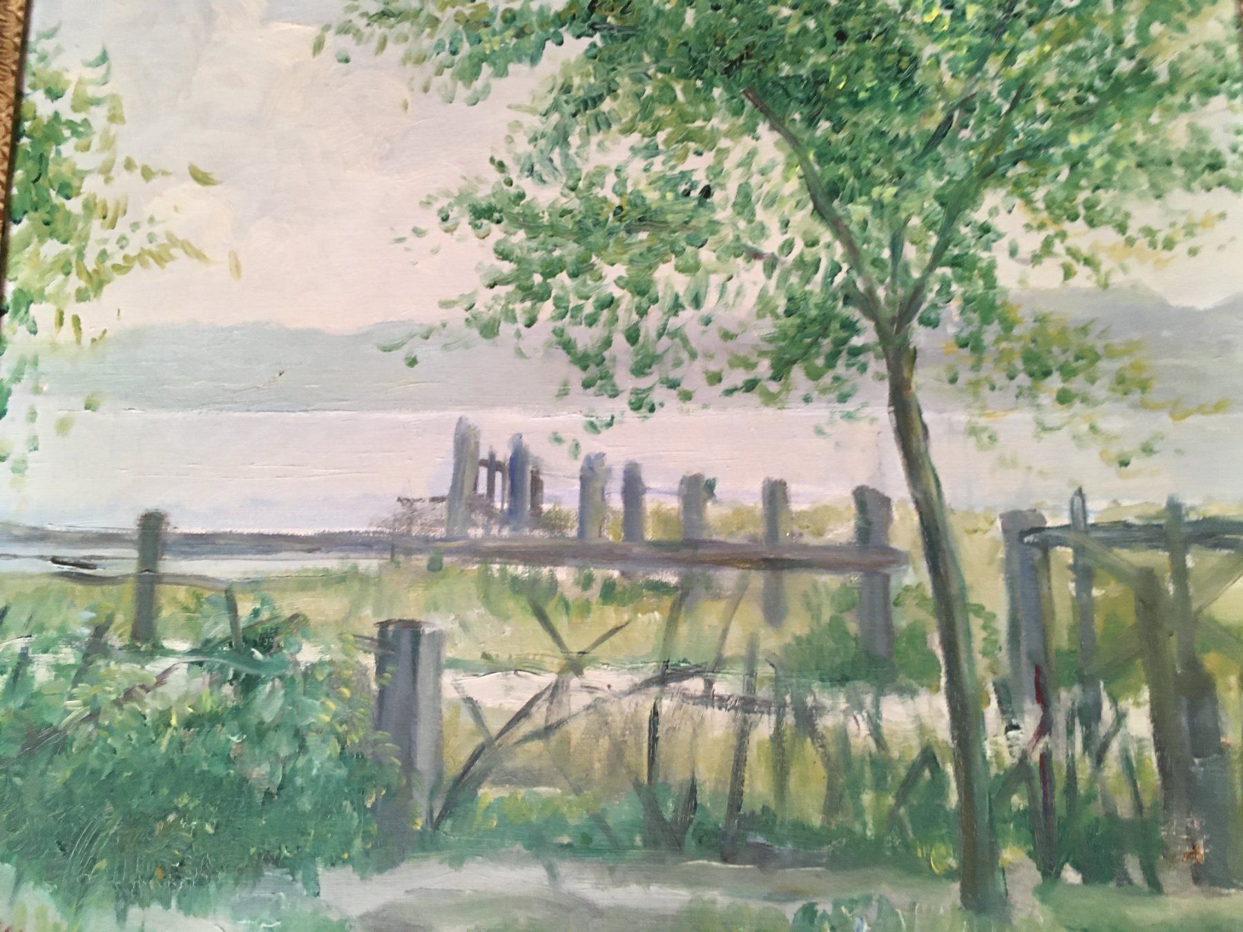 Tableaux: Seeufer, monogrammiert E.M. – D'occasion à Männedorf par Amleto3 5