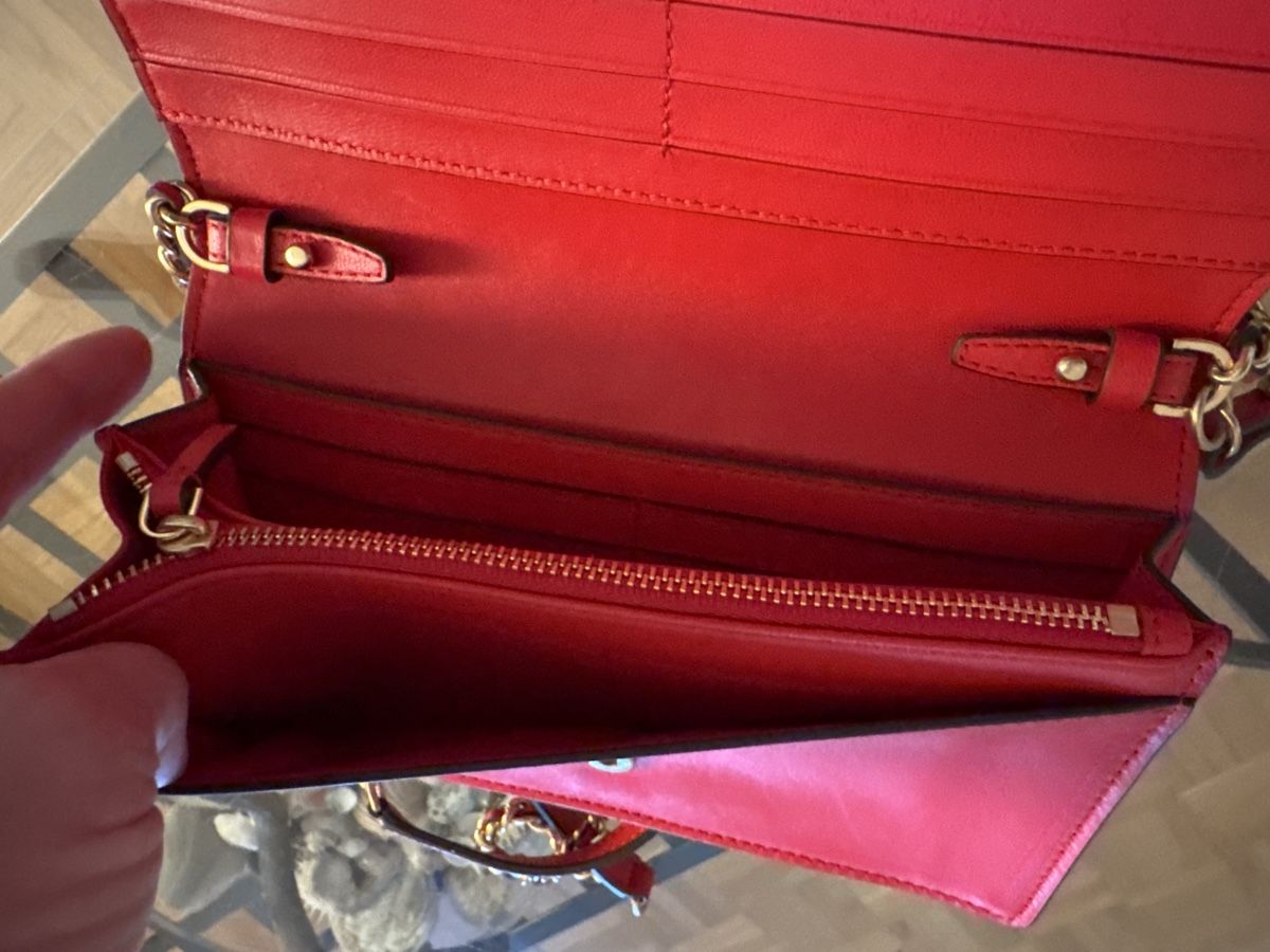 Tory Burch Borse da donna: Tory Burch Red Quilted Leather Shoulder Bag – Nuovo (secondo la descrizione) da Fällanden venduto da emilyeheim 4