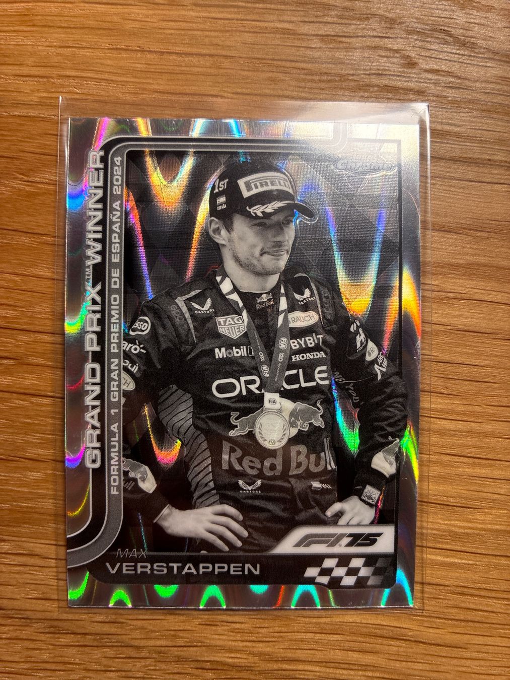 Topps Cartes à collectionner: Topps Chrome F1 Max Verstappen BW Raywave – D'occasion à Wangenried par Garagara