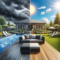 Gartenlounge wetterfest!
