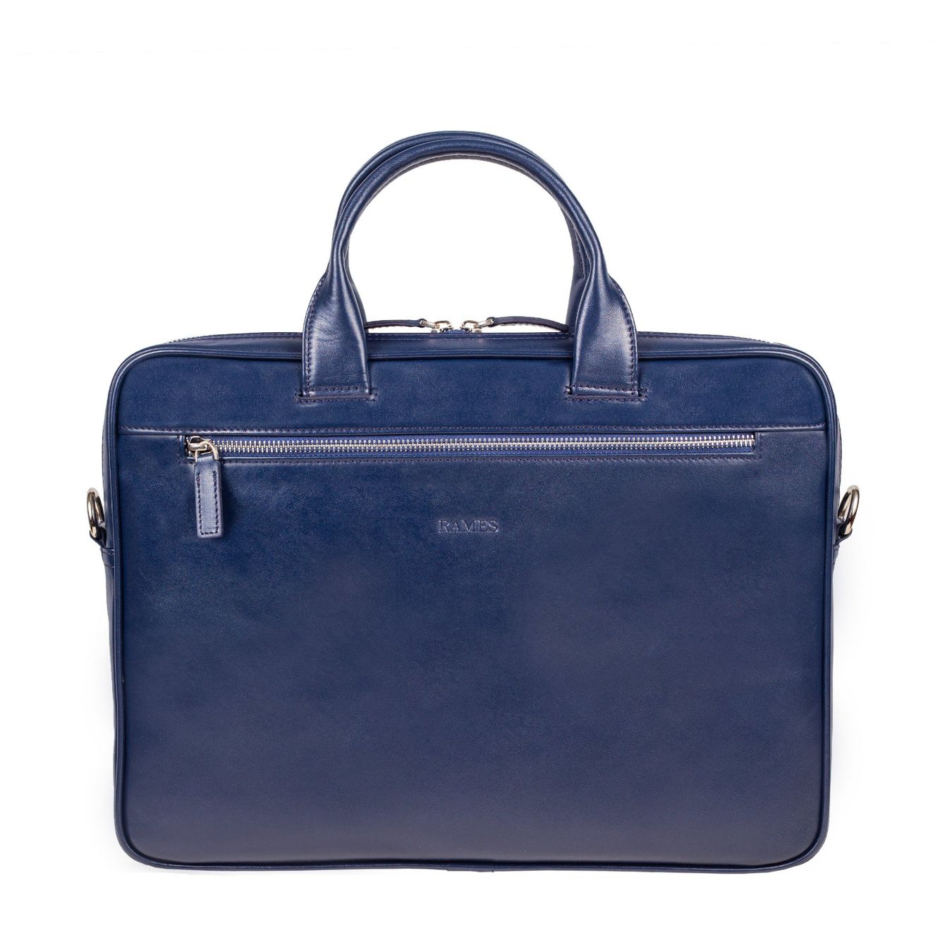 Koffer & Taschen: Leder Laptoptasche 50% Reduziert Dunkelblau – Neu und originalverpackt aus Thalwil von munram