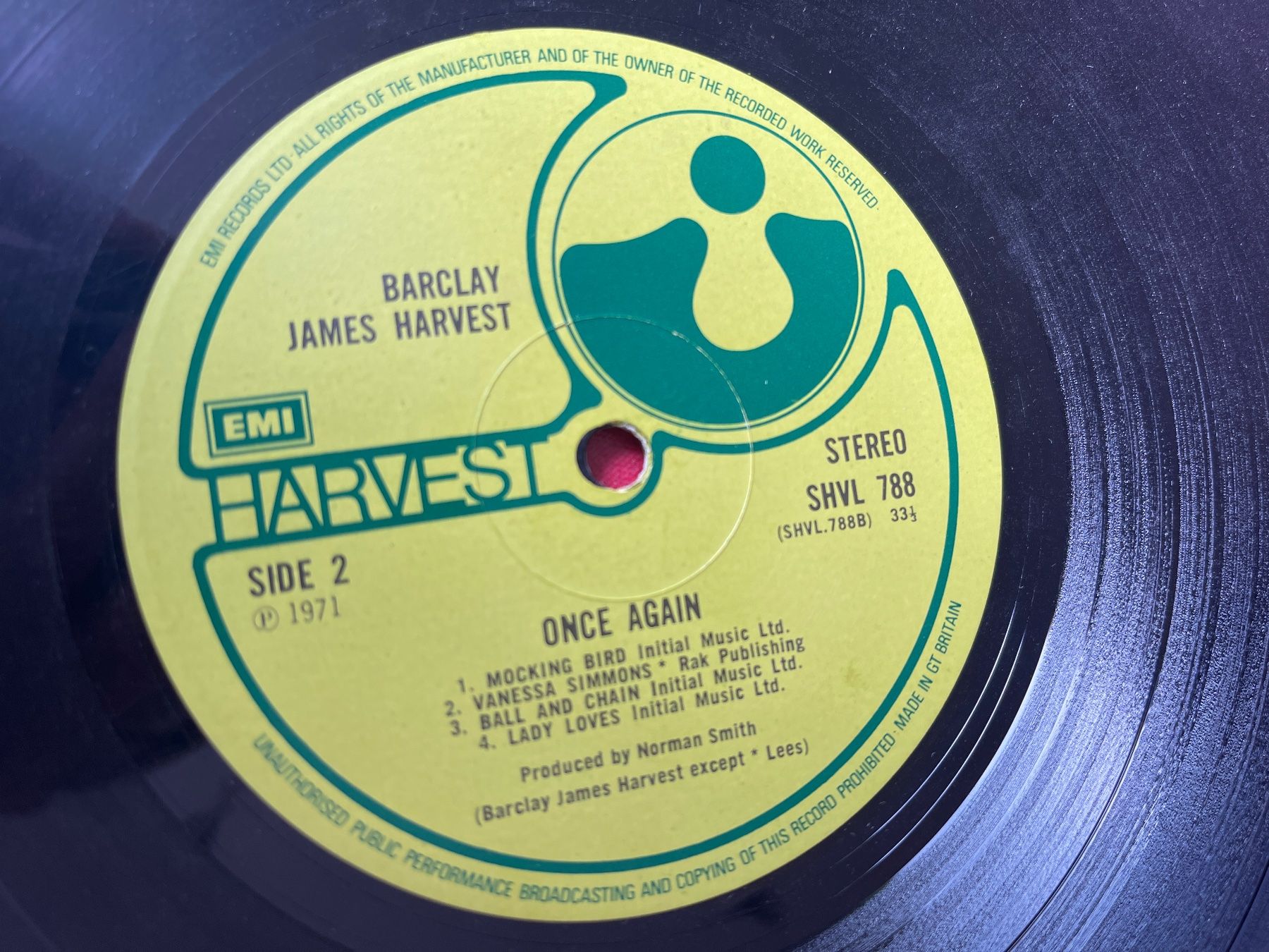 Vinyles: A562/Barclay James Harvest - Once Again – D'occasion à Frutigen par Philippe_jsp 2