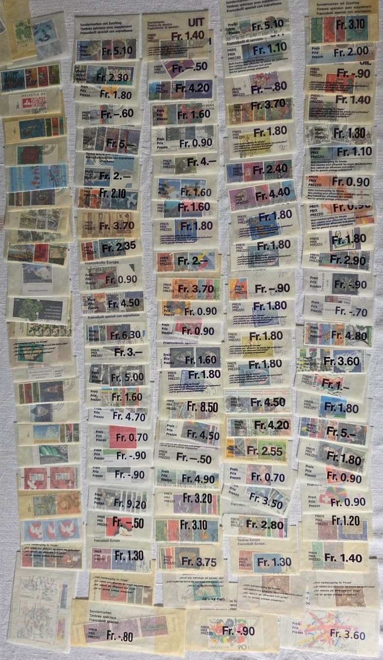 Tutti i francobolli: Schweizer Briefmarken Sammlung - große Kiste – Usato da Ehrendingen venduto da trickyvicky 6