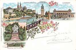 Gruss Basel Litho