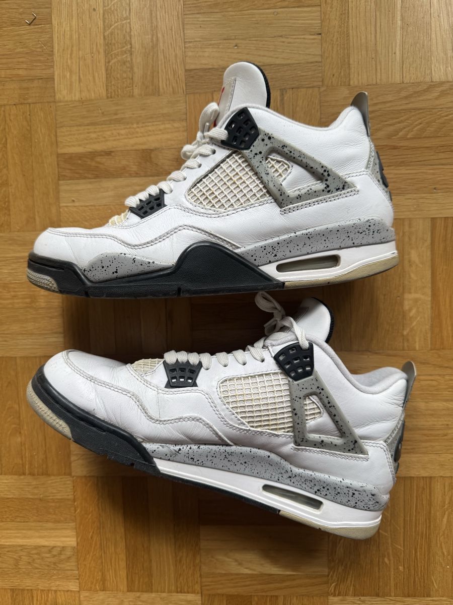 Jordan Scarpe da uomo: Jordan 4 cement – Usato da Genève venduto da mat_2vps 3