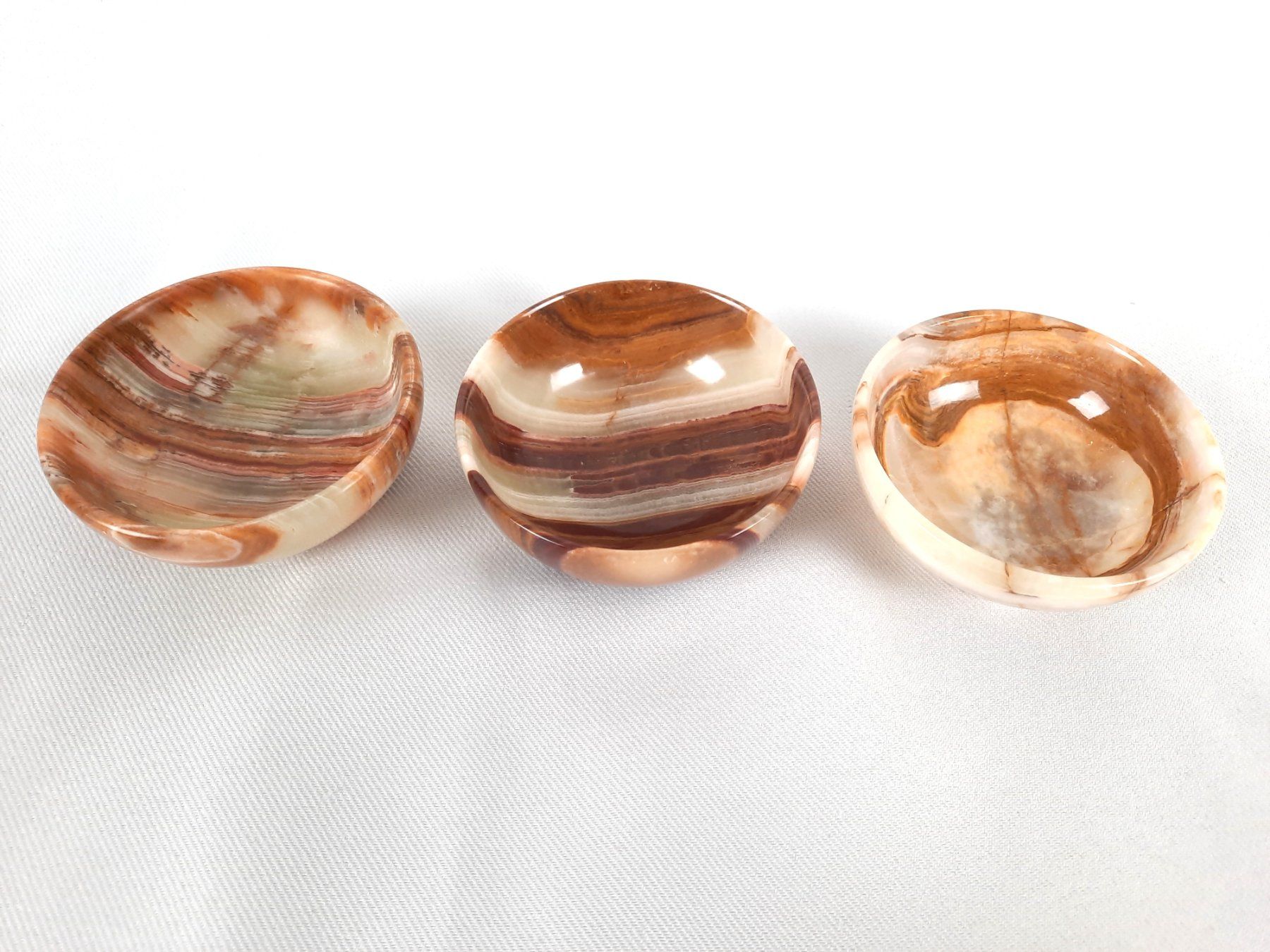 Ciotole: Schalen Onyx Marmor - ca. 7,5 x 3 cm – Nuovo (secondo la descrizione) da Beinwil am See venduto da Restwert_Beinwil