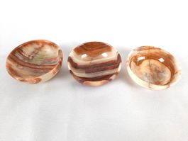 Schalen Onyx Marmor - ca. 7,5 x 3 cm