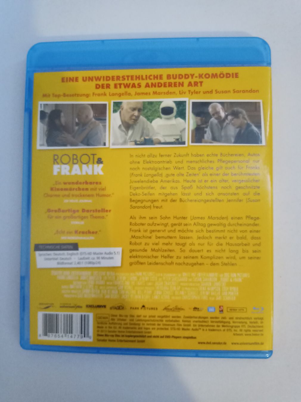 Tutti i DVDs: Blu-ray: Robot & Frank – Usato da Tann venduto da Veebee6 1