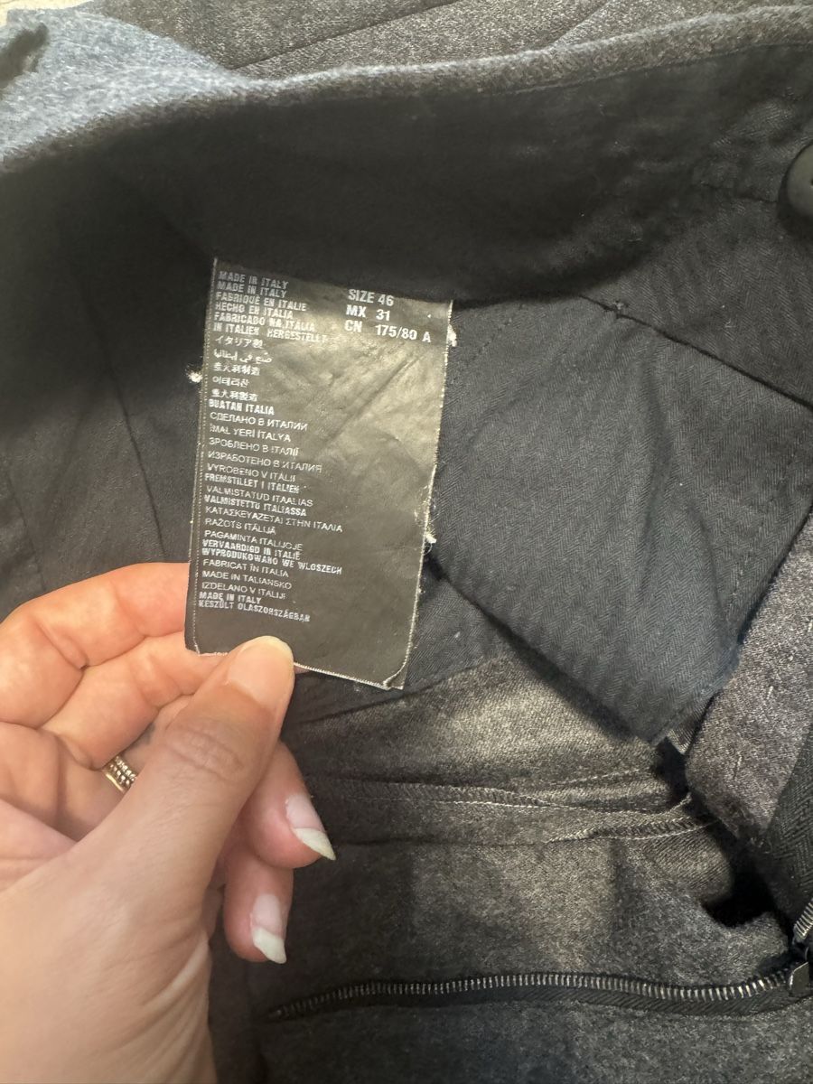 Prada Hosen: Herren Hose PRADA grau Grösse 46 neuwertig – Neu (gemäss Beschreibung) aus Zürich von Loco028 2