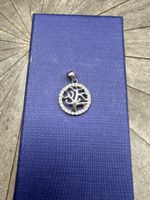 Anhänger Lebensbaum mit Zirkonia 925 Silber neu