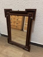 Vintage Spiegel Holz Wandspiegel Holzrahmen 57×40cm