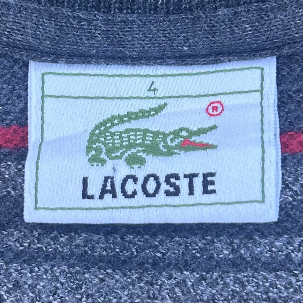 Lacoste Maglioni & Felpe: Vintage Lacoste Stripped Sweatshirt – Usato da brent venduto da fukusapes 4